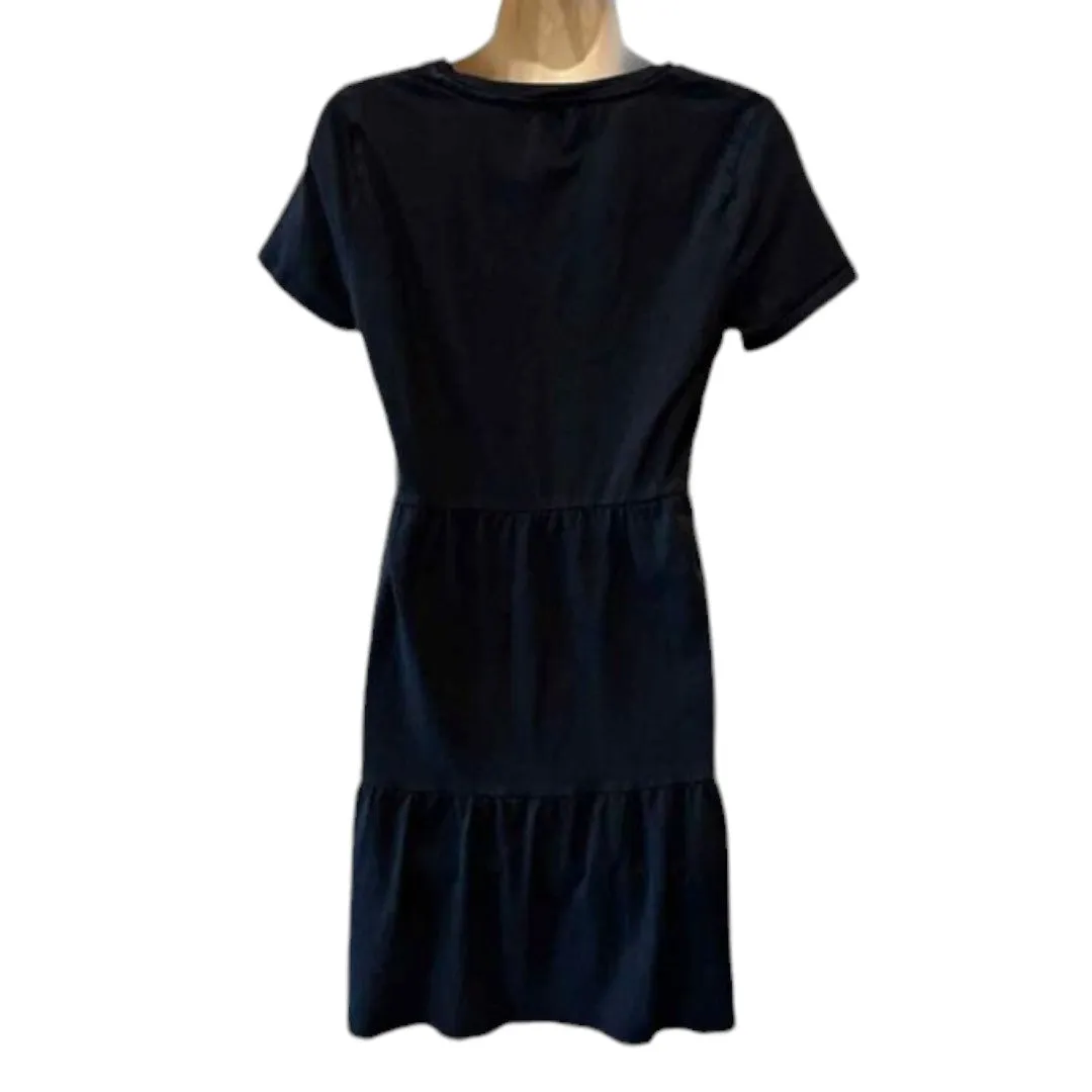 Black Tiered Dress