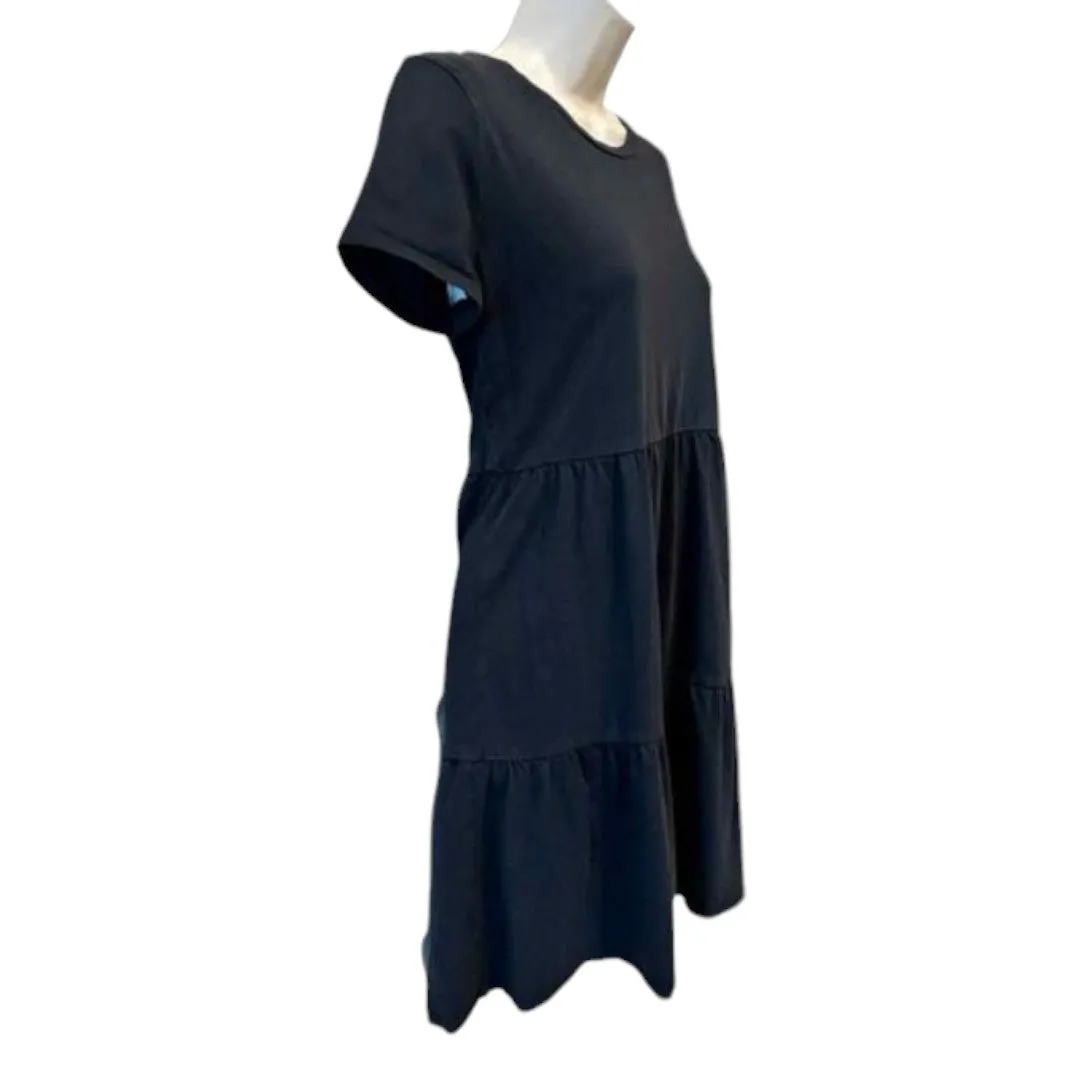 Black Tiered Dress