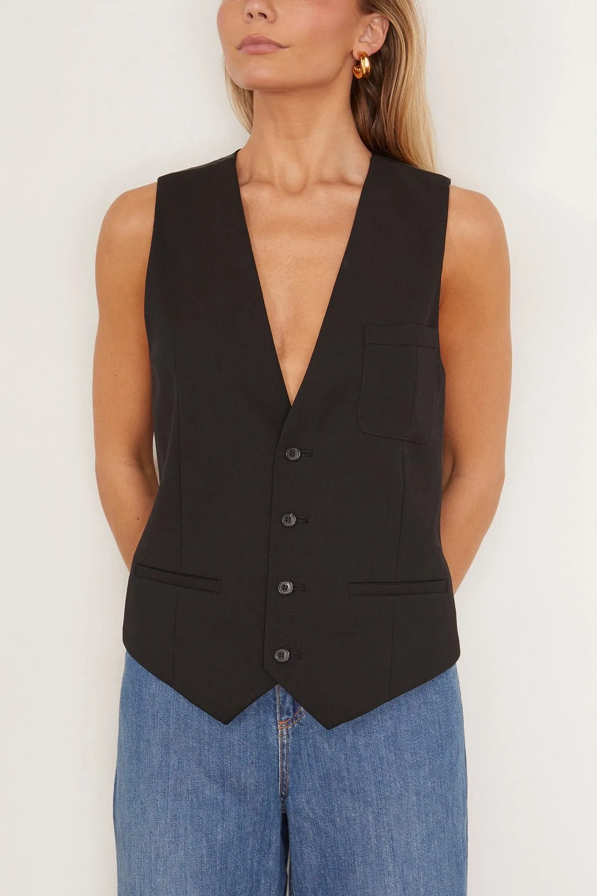 Bobby Vest  in Black