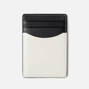 Dean Black   White Card Holder