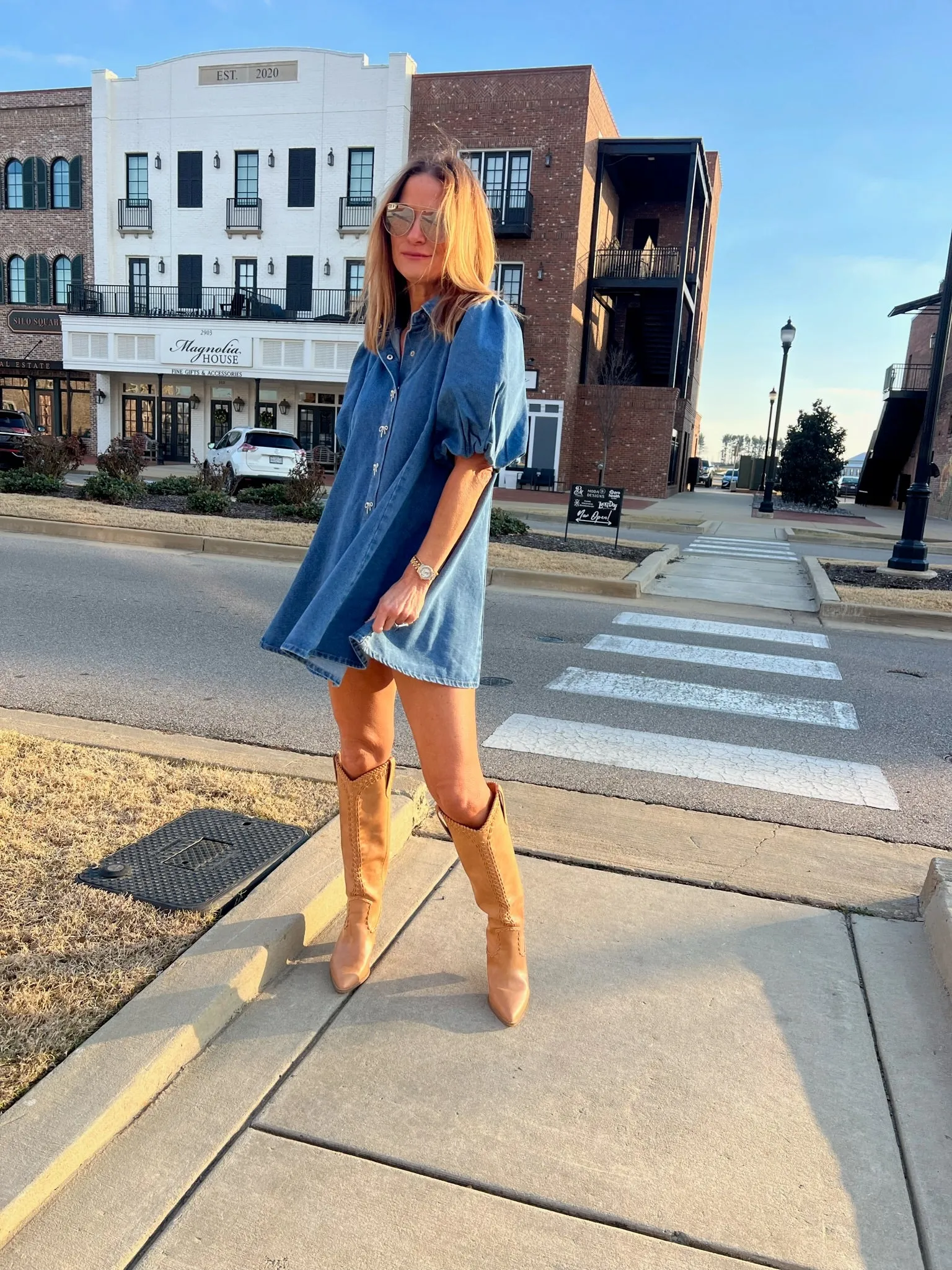 Denim & Diamonds Dress