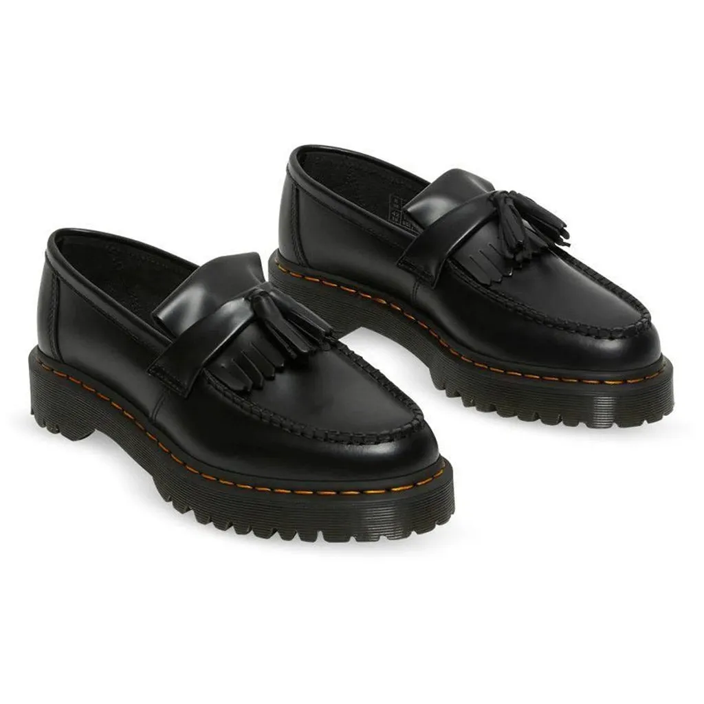 DR MARTENS ADRIAN TASSEL BEX LOAFER - BLACK SMOOTH