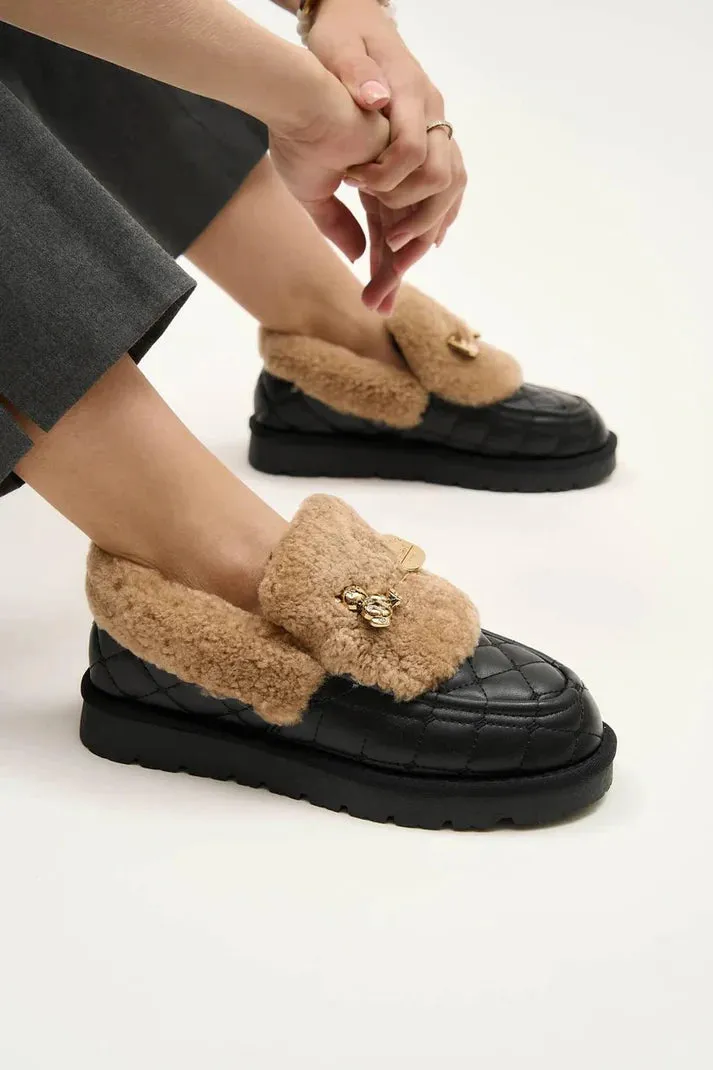 Fiato Black   Nestle Beige