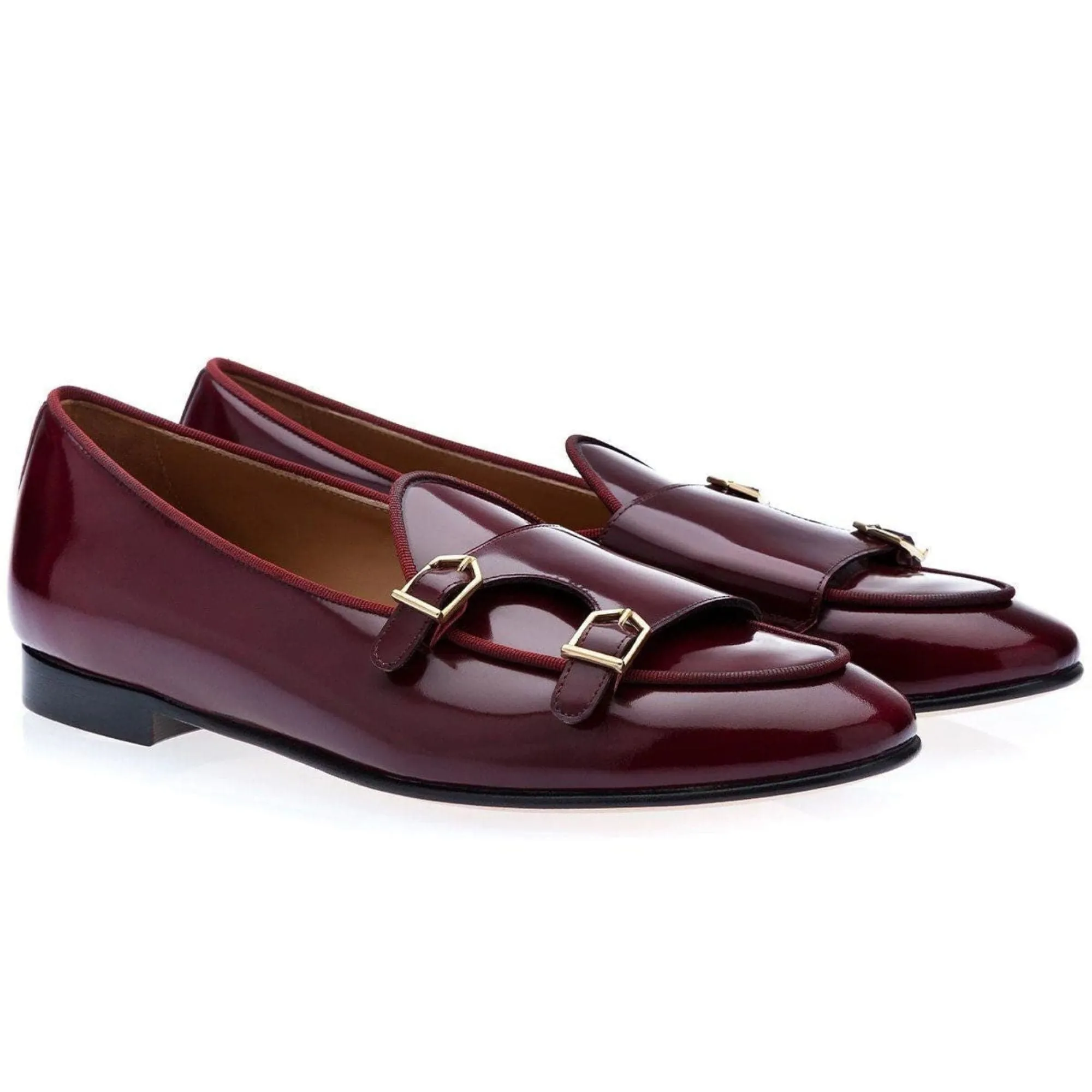 Handmade Custom Patent Leather Mens Loafers