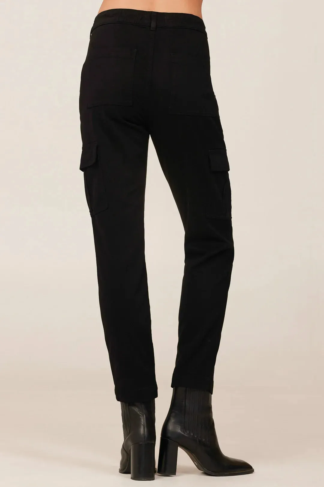 Jenna Cargo Trouser - Black