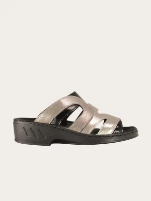 Josef Seibel Women's Multi Patent Slider Sandals