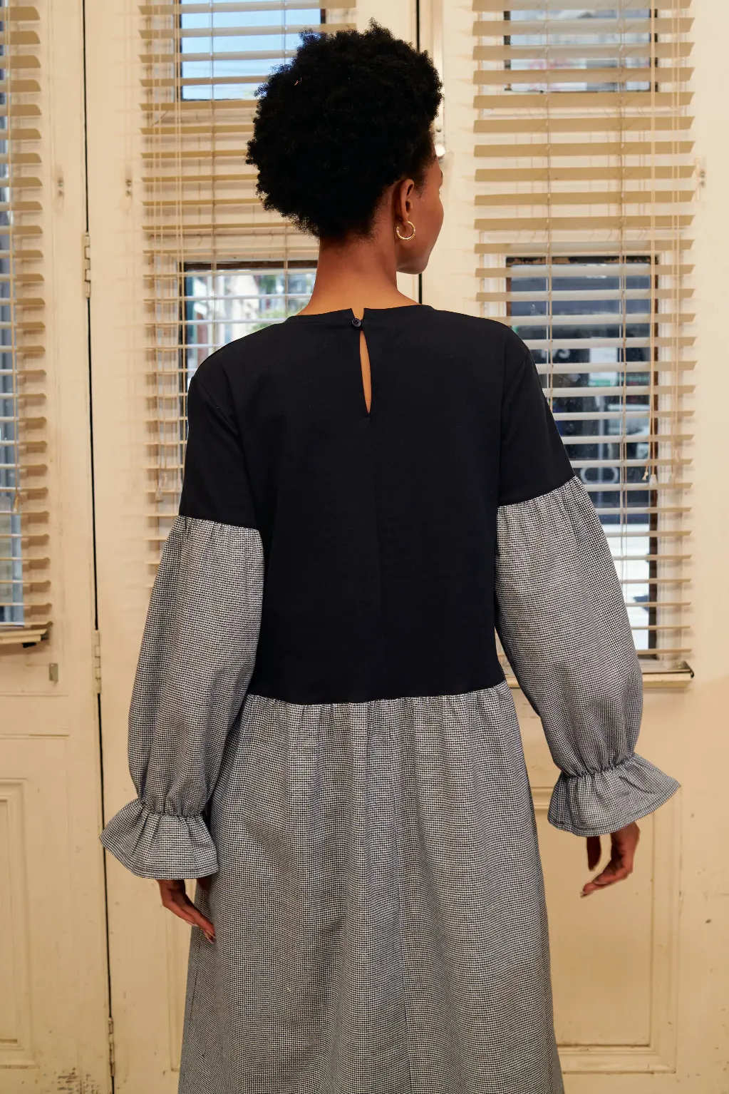 Mile Dress in Navy