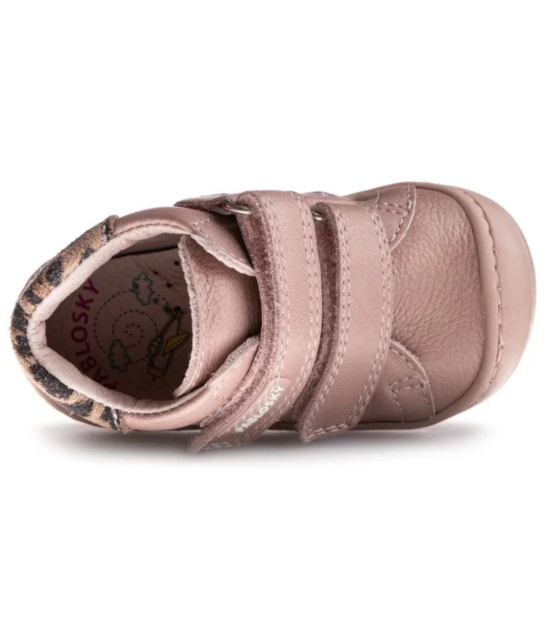 Pablosky Infant Girls Rose Gold Runners 032470
