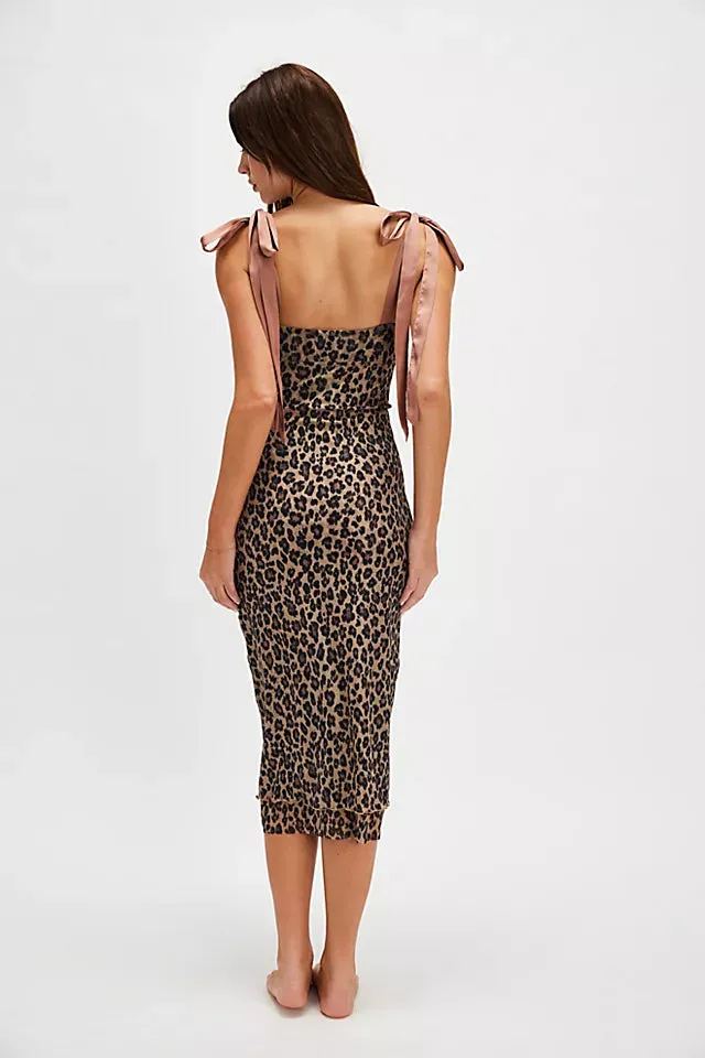 Printed Got Glam Slip Dress