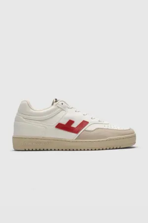 Retro 90s White Rouge Monocolour