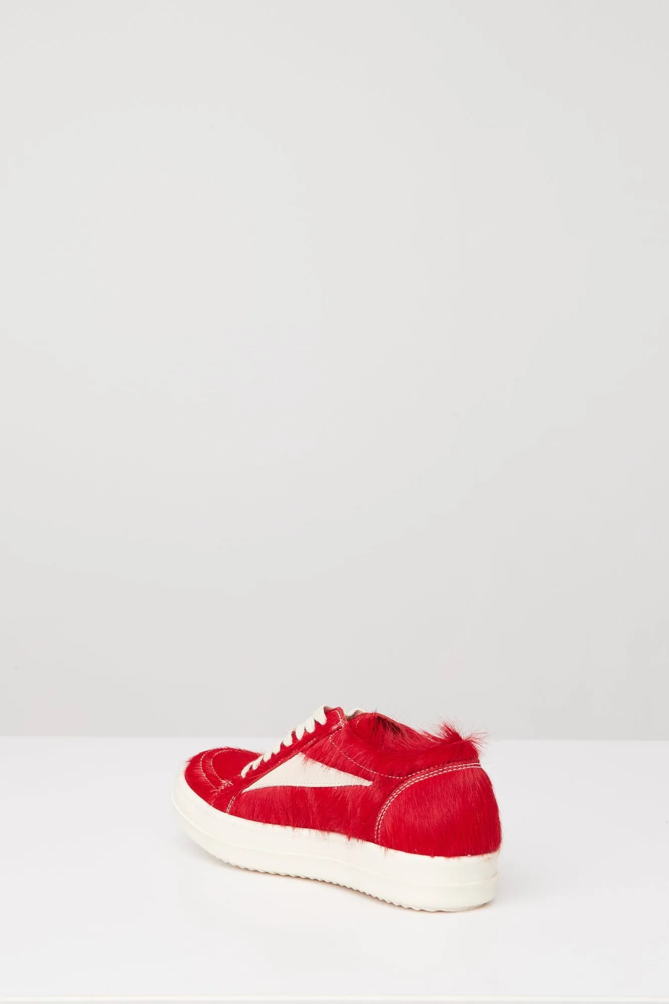 Rick Owens Vintage Sneaks in Cardinal Red