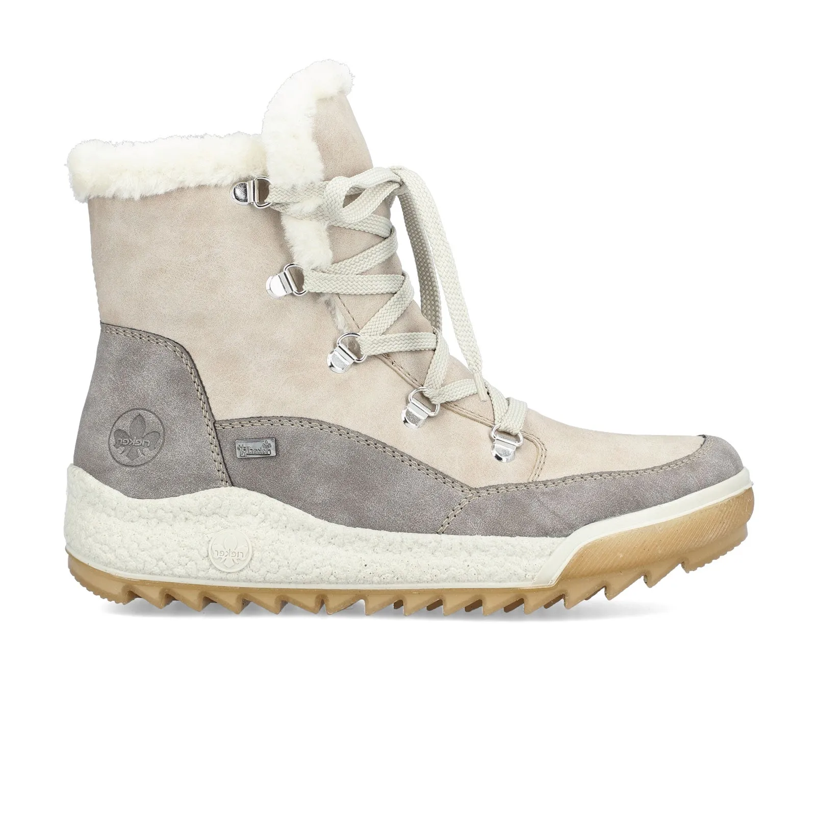 Rieker Aria Y4744-61 Mid Winter Boot (Women) - Grey/Mushroom