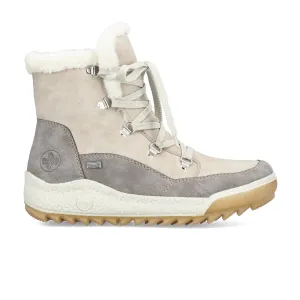 Rieker Aria Y4744-61 Mid Winter Boot (Women) - Grey/Mushroom