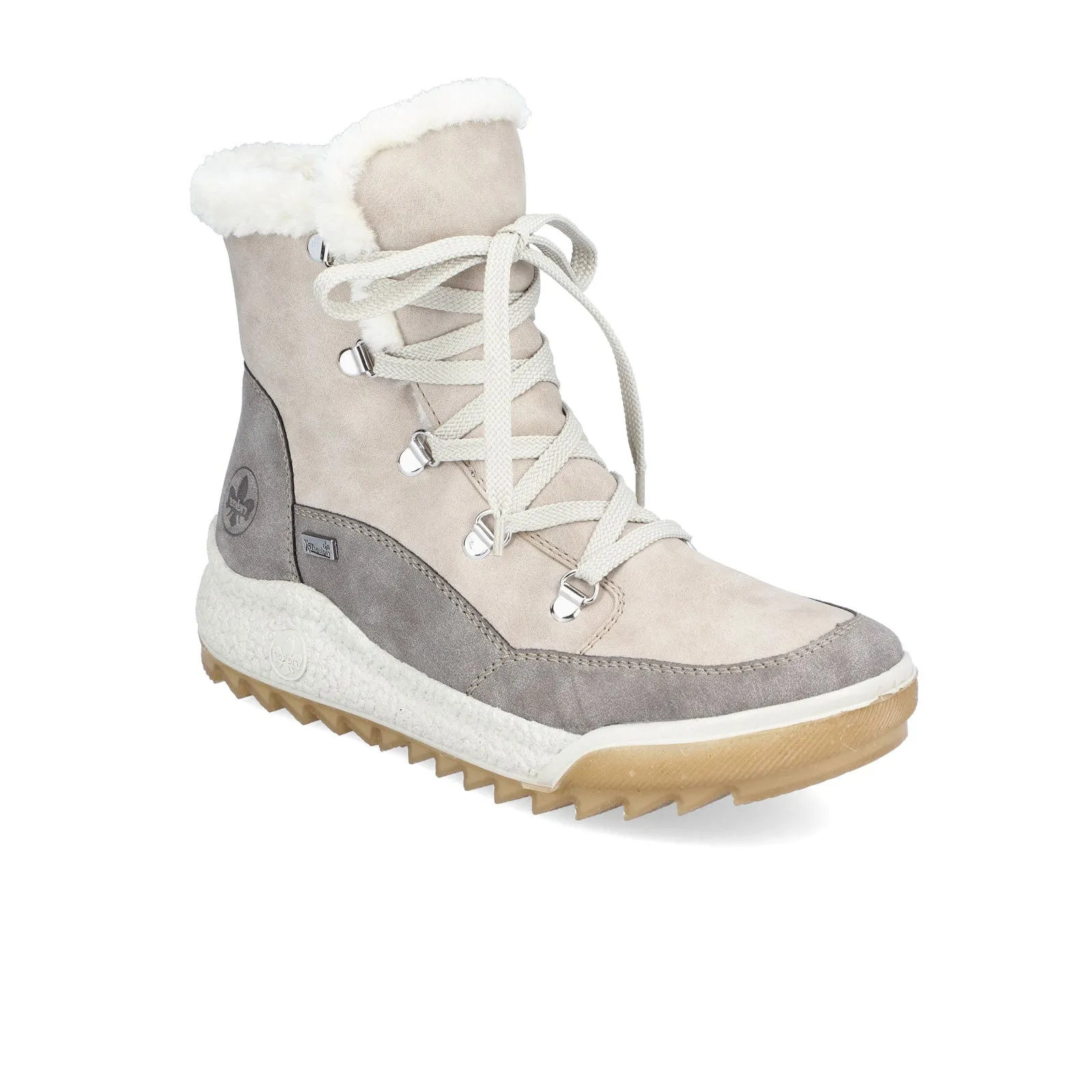 Rieker Aria Y4744-61 Mid Winter Boot (Women) - Grey/Mushroom