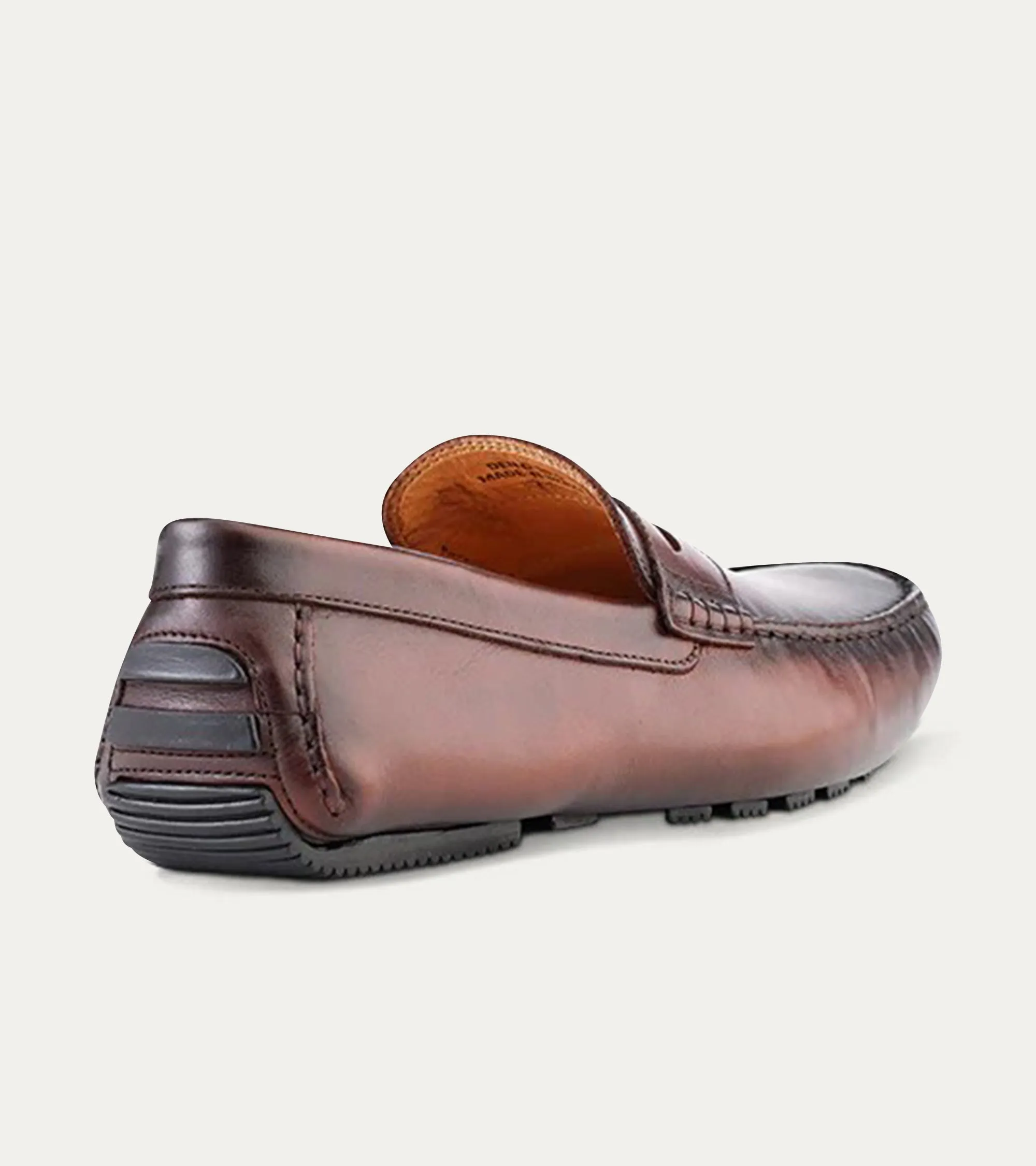 Santi Moccasin In Cognac Antique