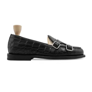 Sebastian - Men's Black Calf Leather Loafer - Goodyear Welted