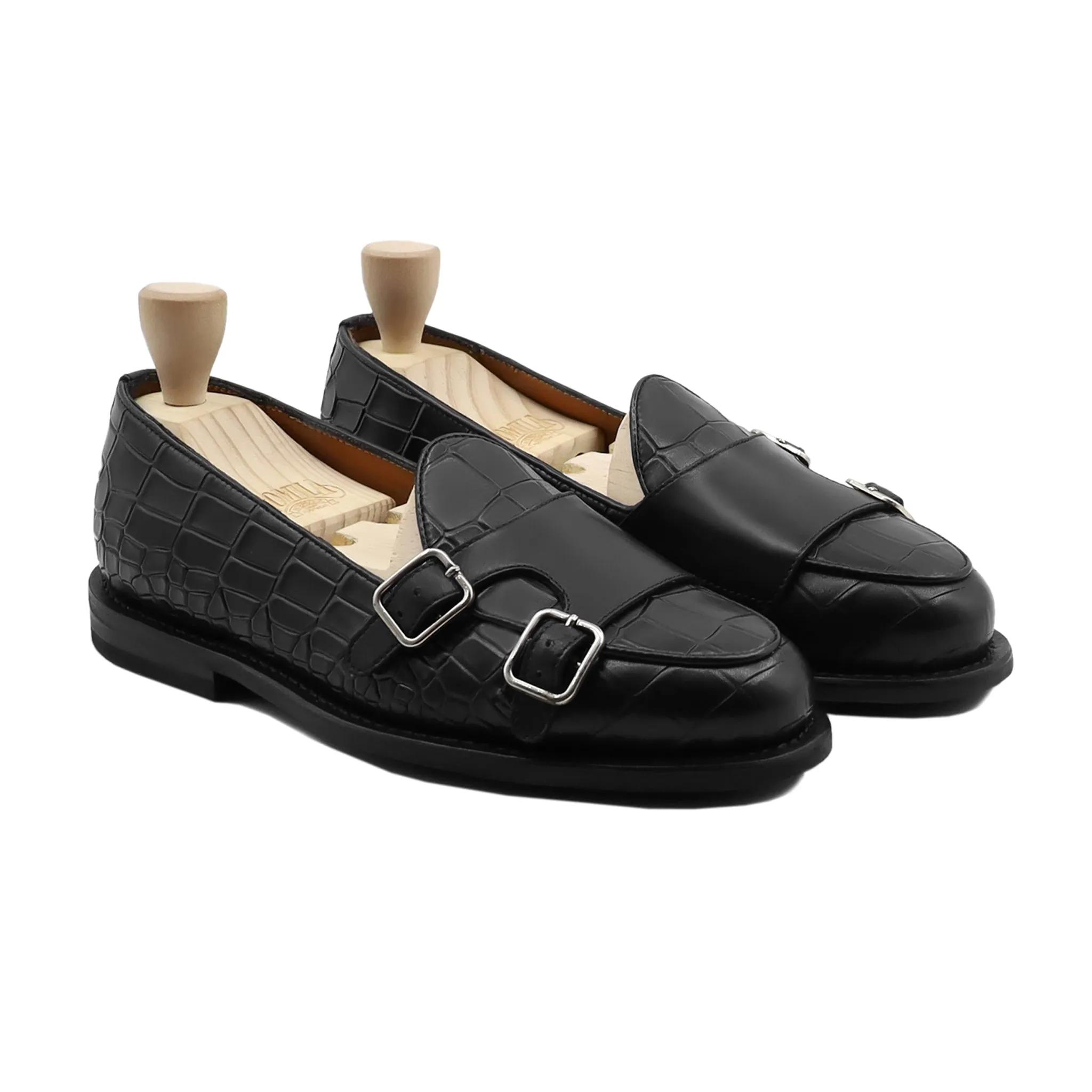 Sebastian - Men's Black Calf Leather Loafer - Goodyear Welted