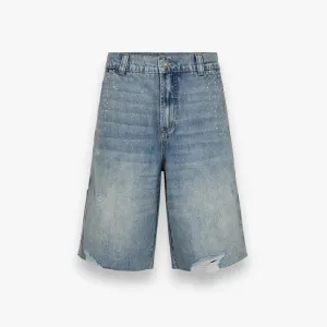 Sofie Schnoor - Denim shorts with simili stones