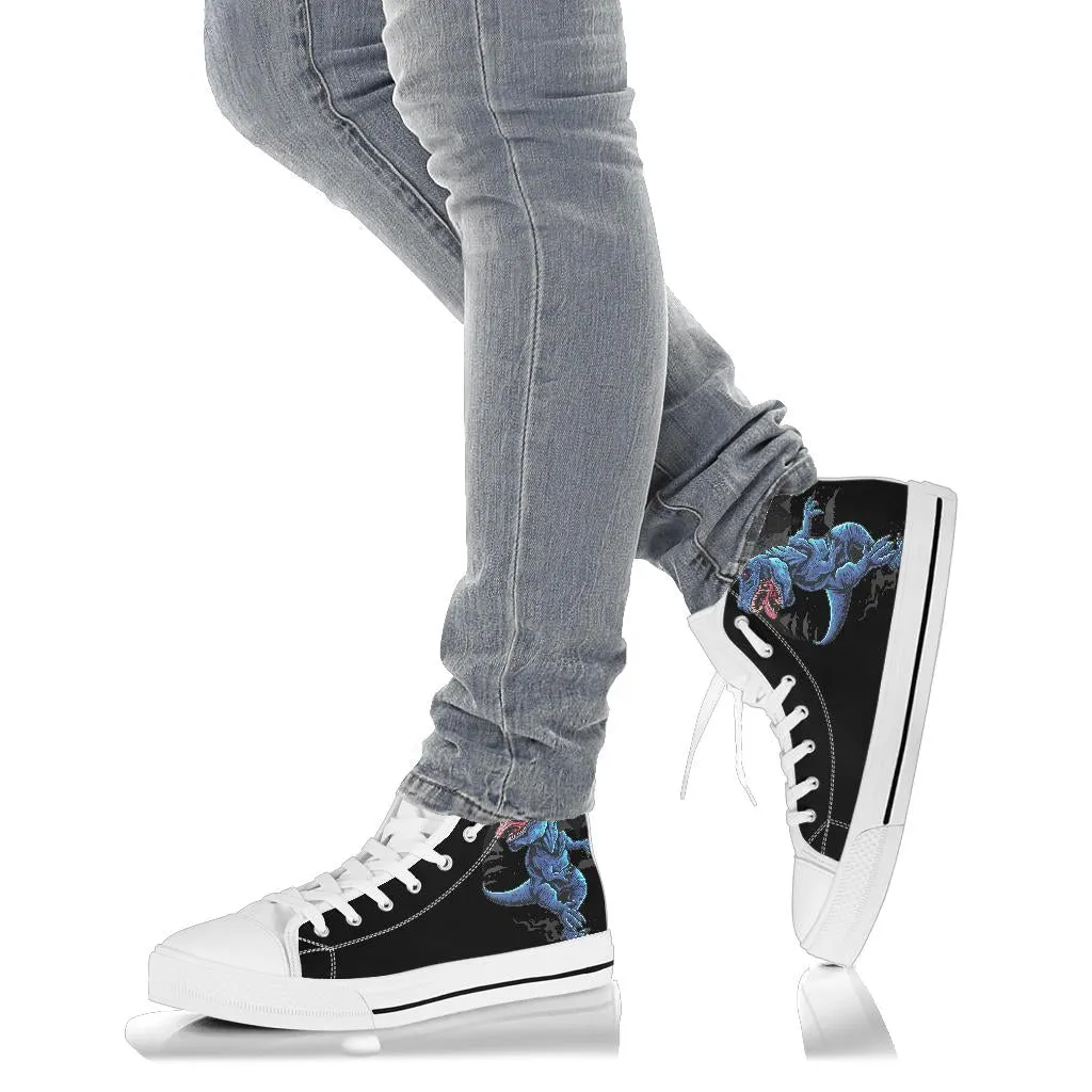 T-Rex Snow - Adult Dinosaur High Top Shoes