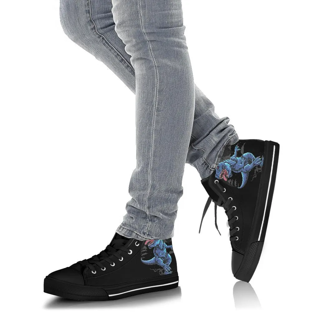 T-Rex Snow - Adult Dinosaur High Top Shoes