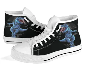 T-Rex Snow - Adult Dinosaur High Top Shoes