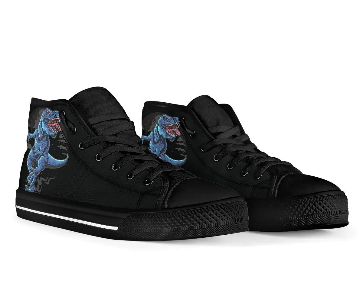 T-Rex Snow - Adult Dinosaur High Top Shoes