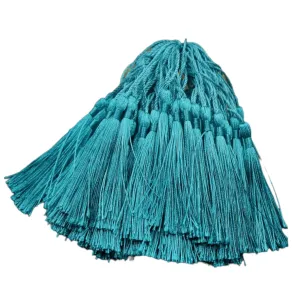 Tassel-Peacock Blue