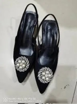 Women Shoes Low Heel Shoes Back Strappy Wedding Party Shoes 534478