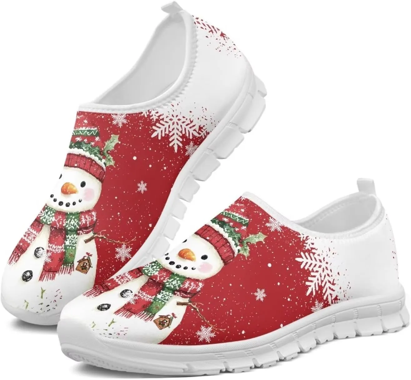 Women's Walking Travel Shoes Slip On Microfiber Casual Loafers Lightweight Comfort Fashion SneakerWhite Sole