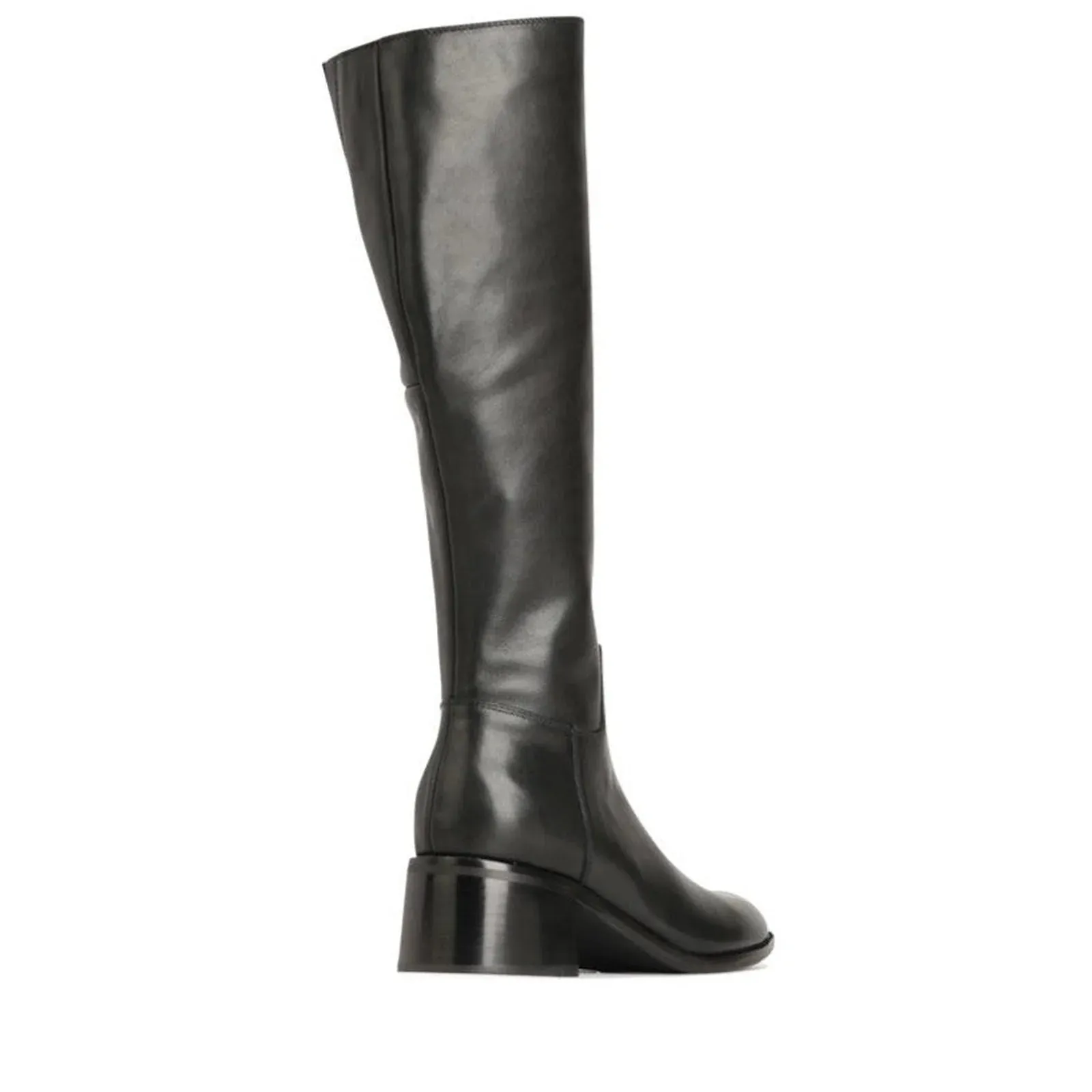 Wyoming Long Boot | Black Leather